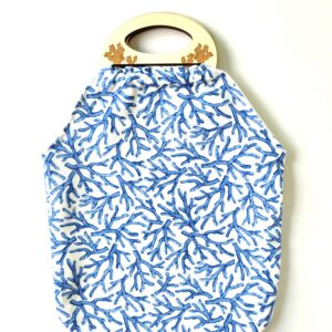 bolsa corales azules